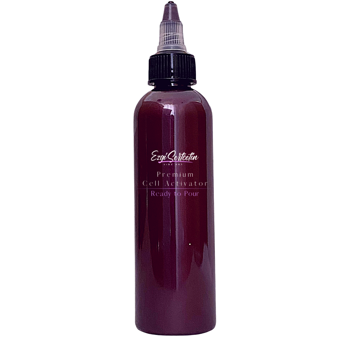 Premium Cell Activator | Ready to Pour | Create Perfect and Unique Cells in your Painting Works | 4oz by Volume | by Ezgi Sertcetin